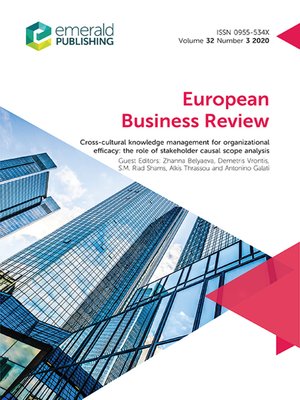cover image of European Business Review, Volume 32, Number 3